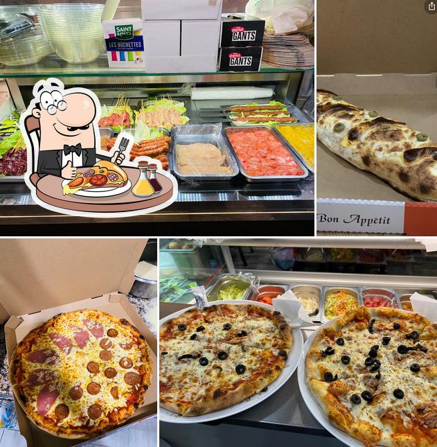 Prueba una pizza en Gusto Food ivry