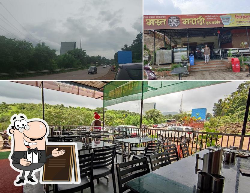 The exterior of Masta Marathi Food Corner
