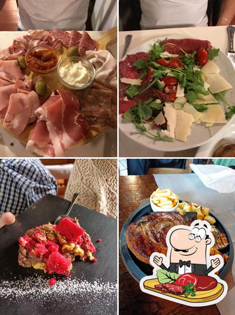 Carpaccio di manzo al Ristorante Alle Aie sul Lago