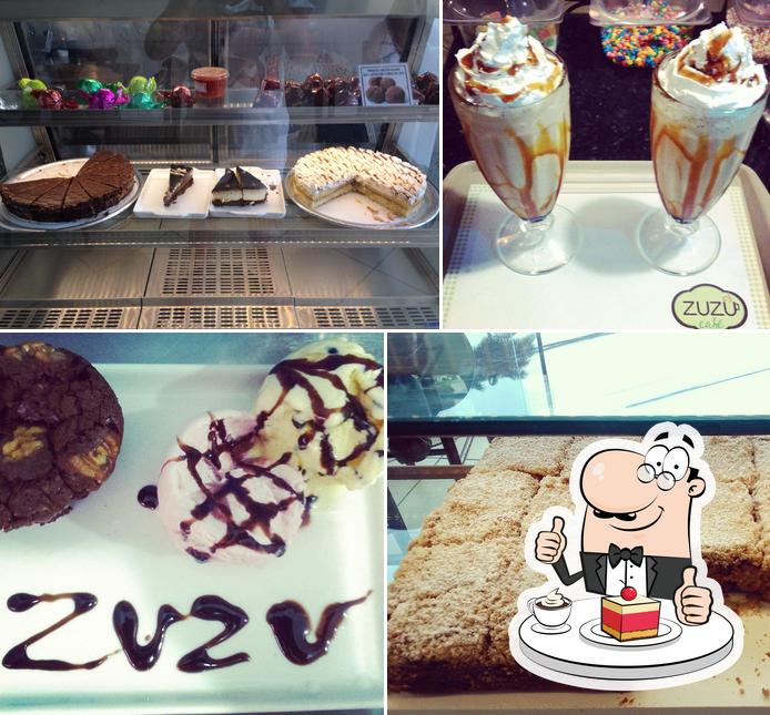 Zuzu Café provê uma seleção de pratos doces