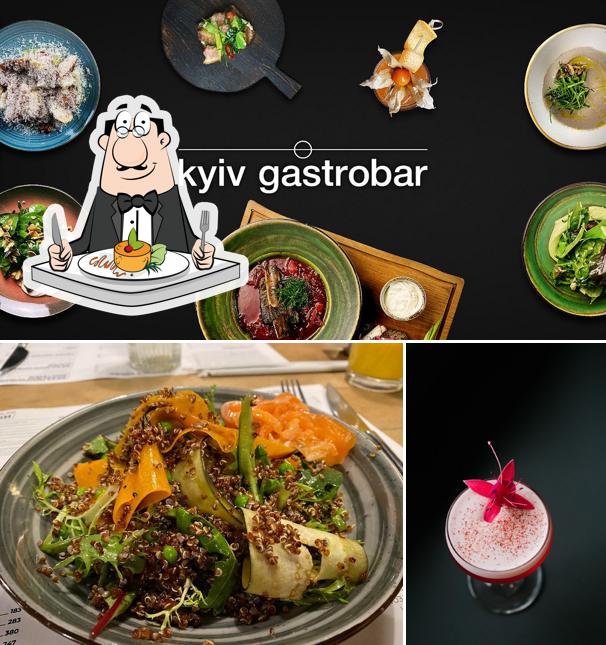 Еда в "Kyiv Gastrobar"