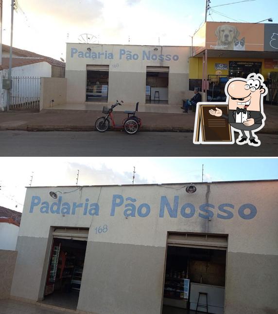 O exterior do Padaria Pao Nosso