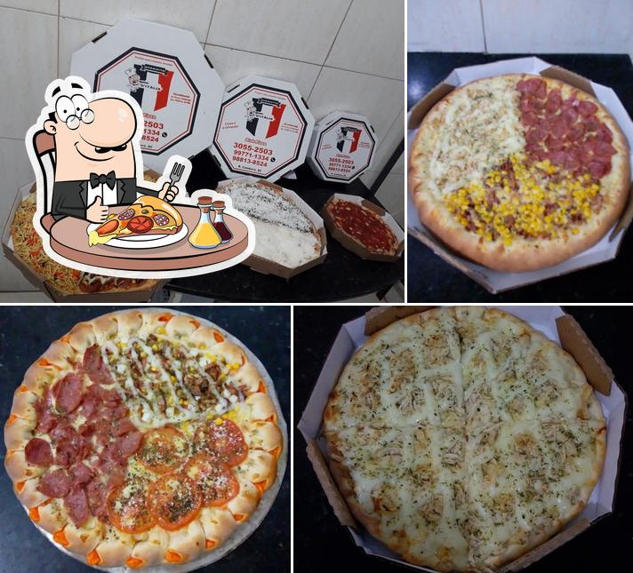 Experimente diversos estilos de pizza