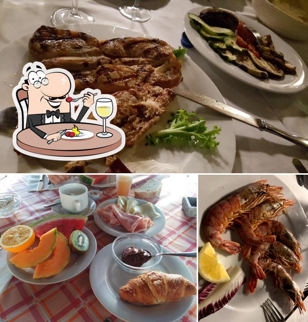 Cibo al Agriturismo su Vrau