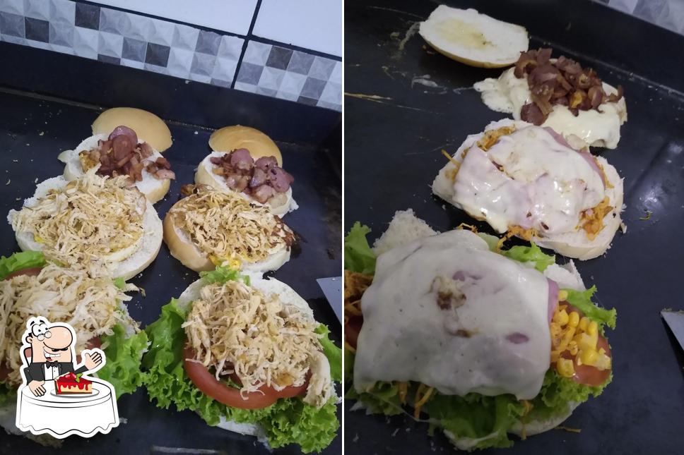 Encontro's Hamburgueria provê uma gama de sobremesas