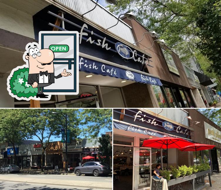 L'extérieur de Fish Café