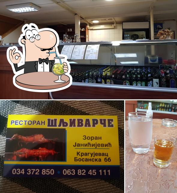 Restoran Šljivarče se distingue por su bebida y comida