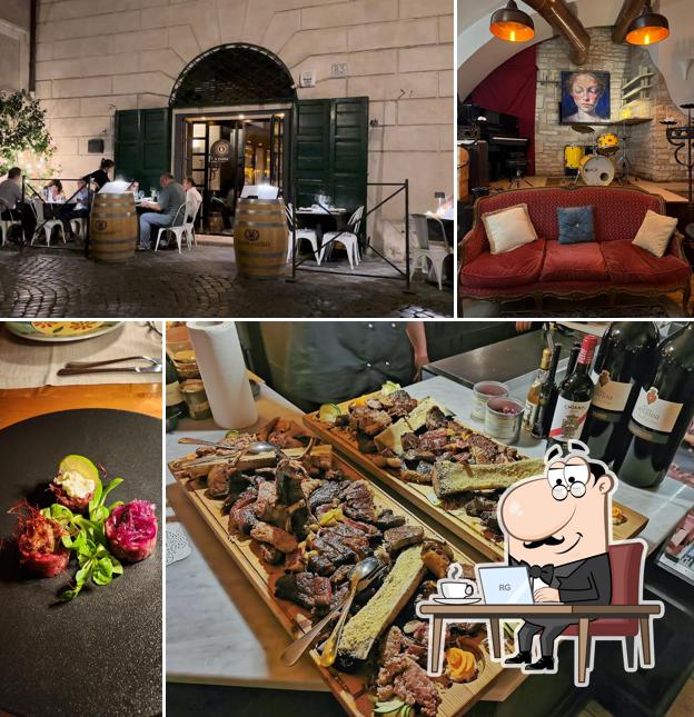 Dai un'occhiata agli interni di Osteria Di Ponte