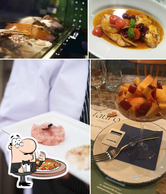 Trattoria Fauro Roma offre un menu per gli amanti dei piatti di mare