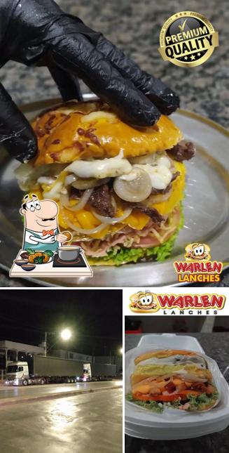 Falafels em Warlen Lanches