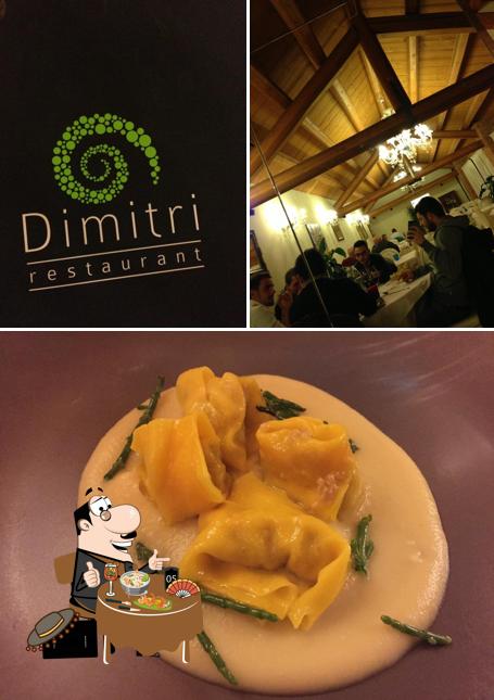 Comida en Dimitri Restaurant