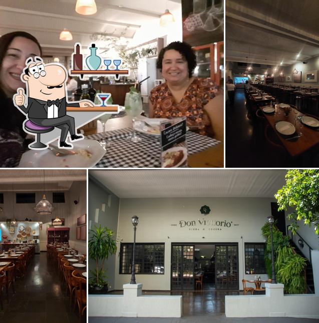 Veja imagens do interior do Don Victtorio Pizza & Cucina