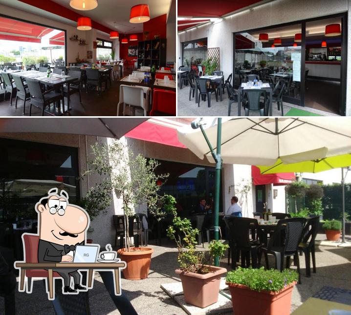Siediti a un tavolo di Il Chicco Di Caffe' - Trattoria, Griglieria E Pranzi Di Lavoro