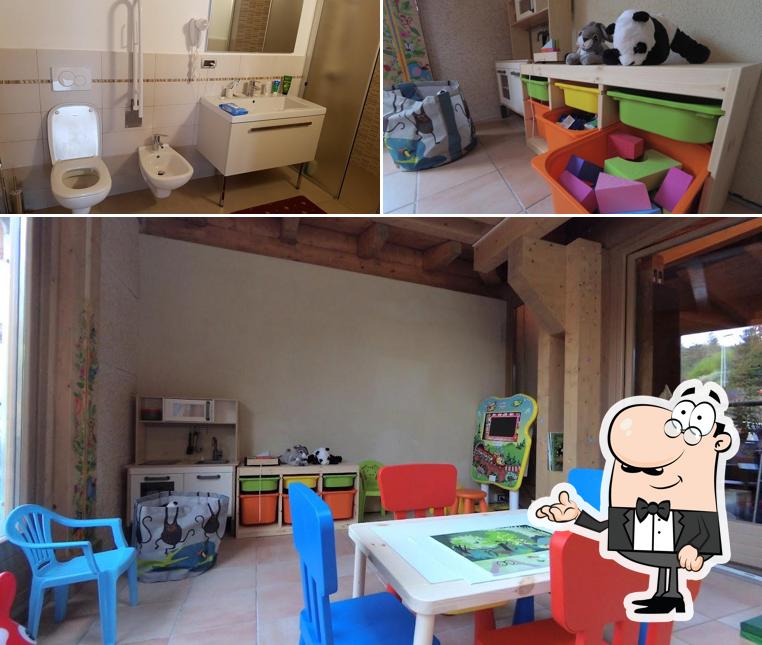 Gli interni di Le Vallene