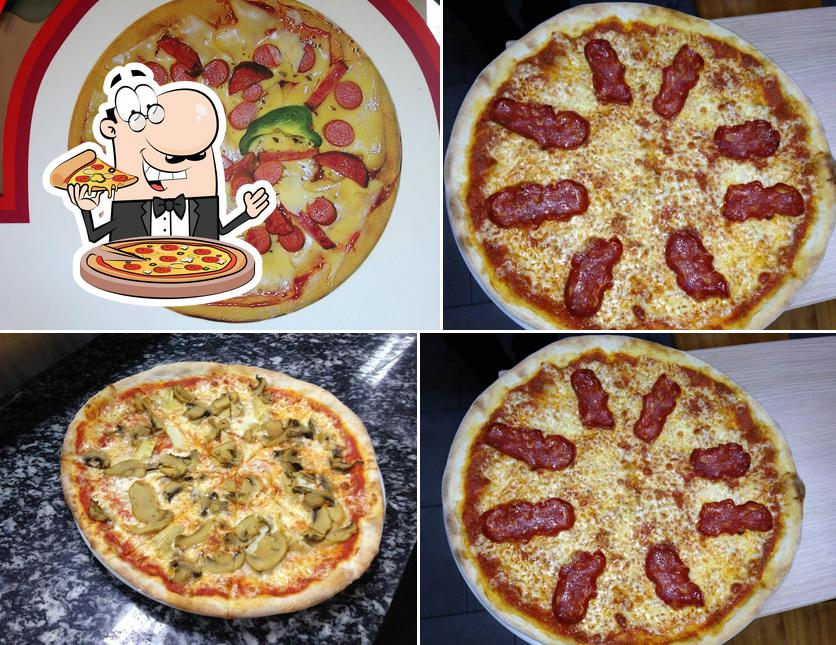 Rossa kebab pizza