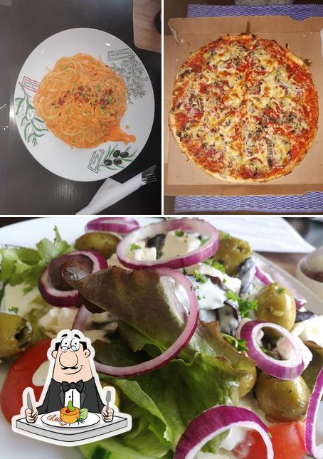 Еда в "Sam's Pizza Würzburg"