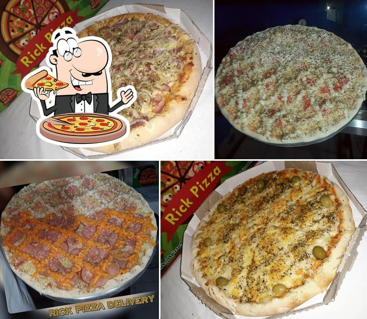 Peça pizza no Rick PiZZA