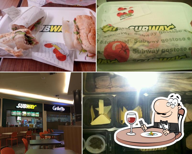 Comida em Subway