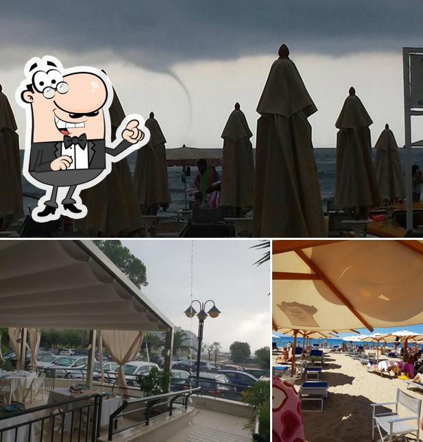 Goditi la vista dagli esterni di Lido Sirio