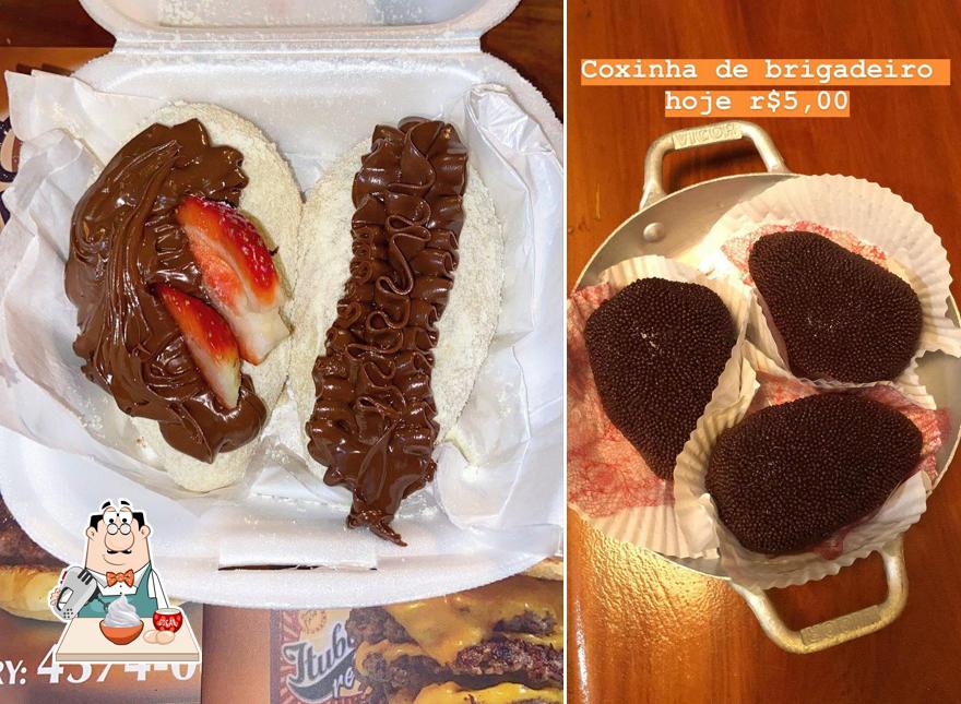 Central Burger provê uma variedade de pratos doces