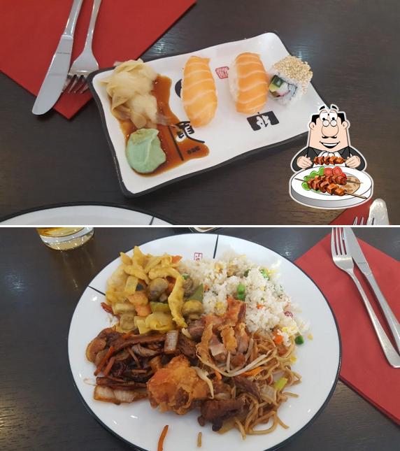 Essen im Ying-Yang China Schnellrestaurant