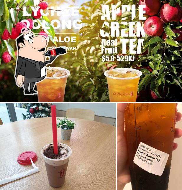 Gong Cha Southbank, 199 Grey St in South Brisbane Restaurant menu and