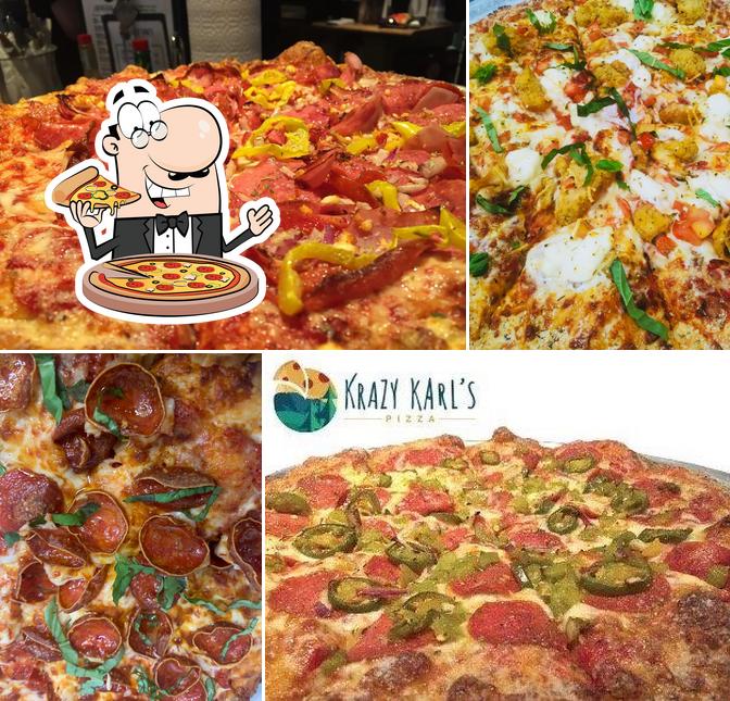 Krazy Karl’s Pizza and Sports Bar! in Loveland Restaurant menu and