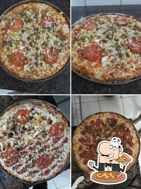 Experimente diversos tipos de pizza