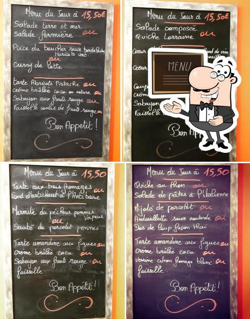L'École Buissonnière restaurant, Roquemaure Menu du restaurant et