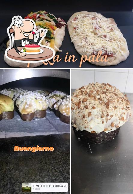 Pizzeria al scotadeo offre un nombre de desserts