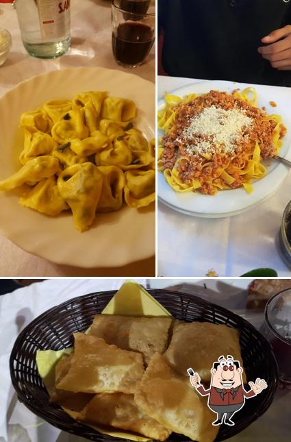 Cibo al Trattoria Bolognina