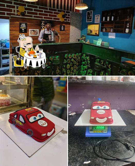 Take a look at the photo depicting food and interior at SHAGI CAFE