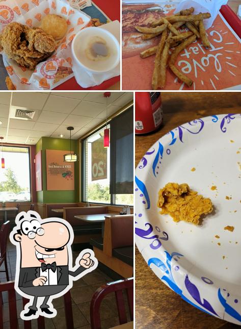 The interior of Popeyes Louisiana Kitchen