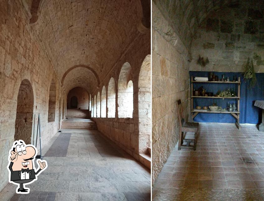 L'intérieur de Kiosque de l'Abbaye du Thoronet