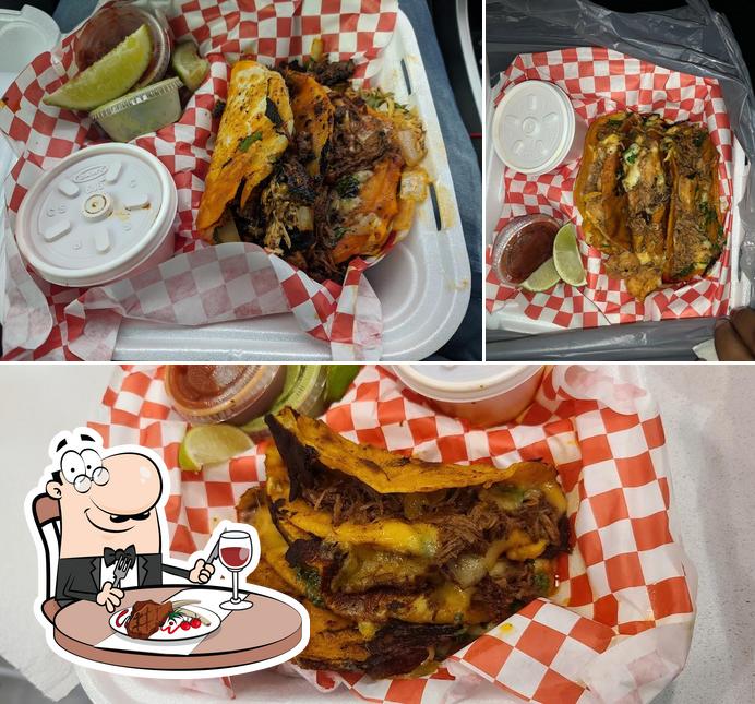 Try out meat dishes at Le Taco Trap