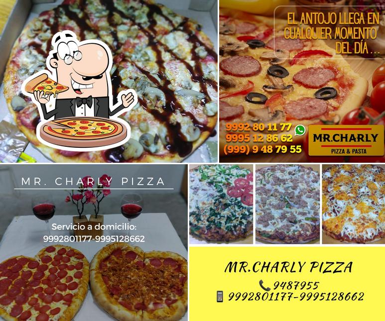 Tómate una pizza en Mr. Charly Pizza