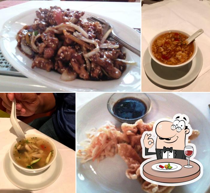 Essen im China-Restaurant Chen