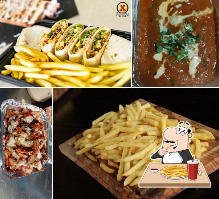 French fries at Shawarma xpress