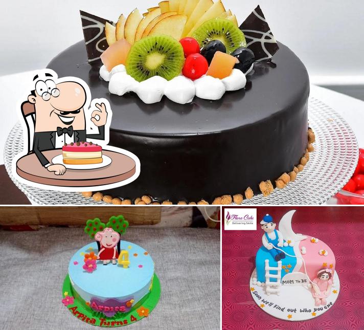 Flora cake photo