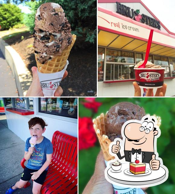 Don’t forget to order a dessert at Bruster's Real Ice Cream