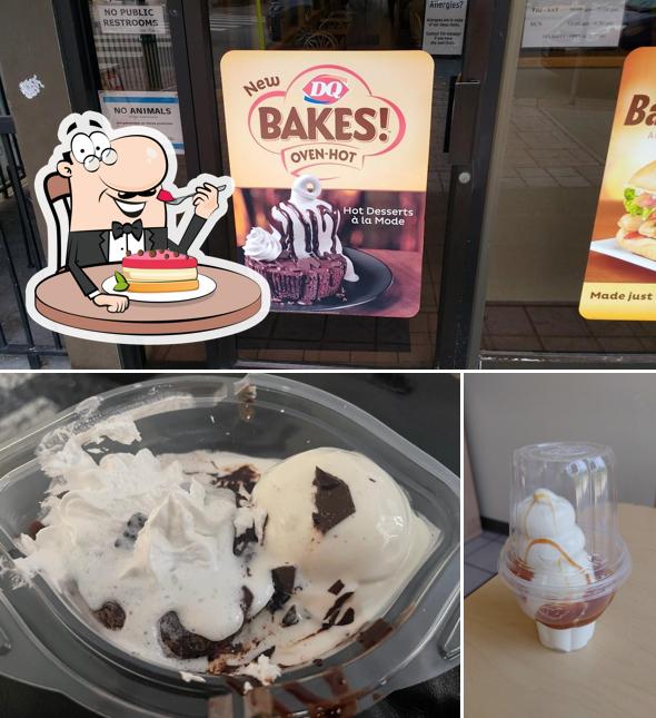 Dairy Queen Grill & Chill offre une éventail de desserts