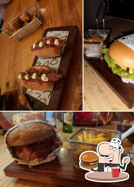 Pide una hamburguesa en Nó Cozinha
