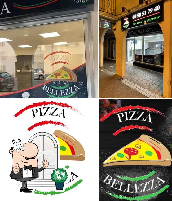 L'extérieur de PIZZA BELLEZZA