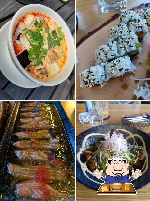 Еда в "Ponzu Sushi & Asian Food"