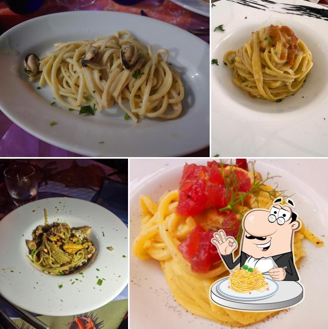 Spaghetti alla carbonara al Ristorante da Maria alla Corricella