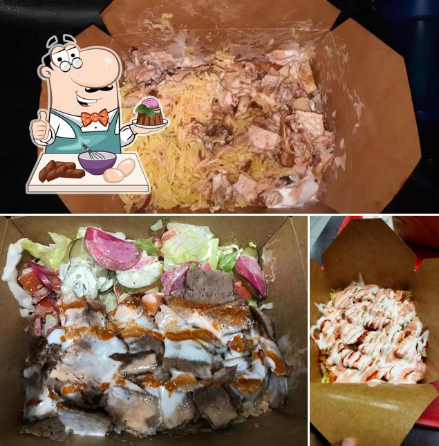 Shawarma Box serves a selection of sweet dishes