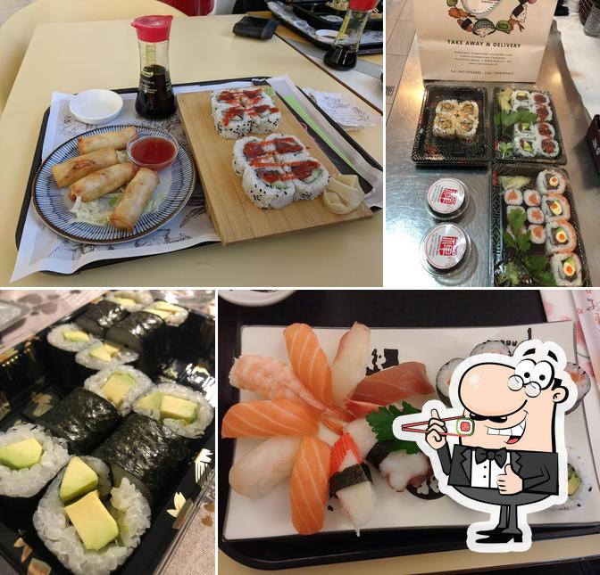 Ordina le diverse opzioni di sushi