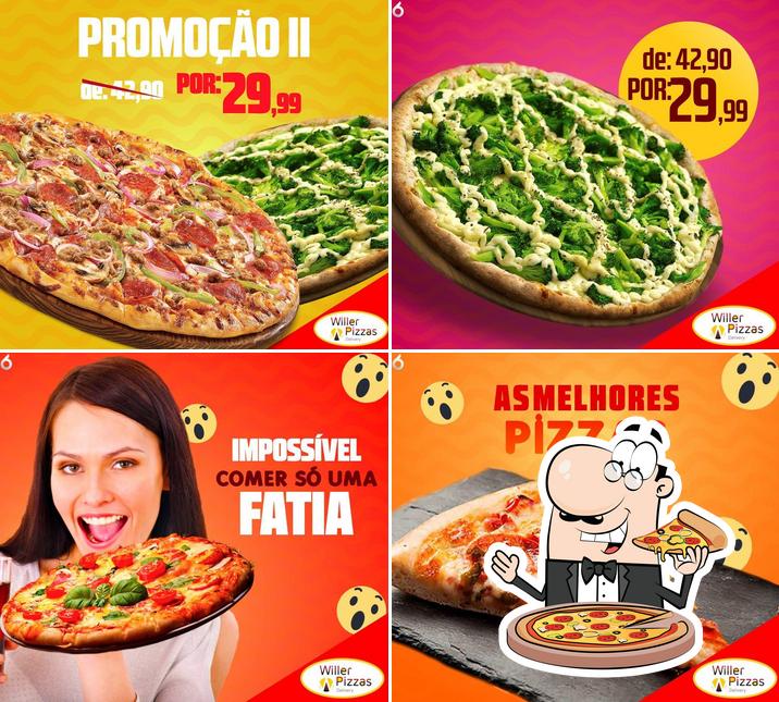 No Willer pizza, você pode degustar pizza