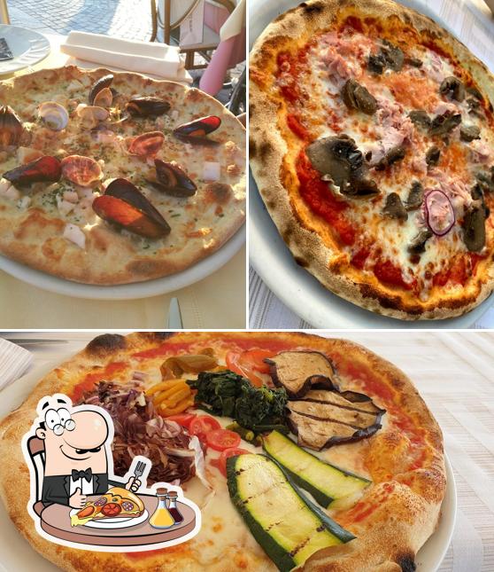 Scegli una pizza a Ristorante Pizzeria Villa Mimosa