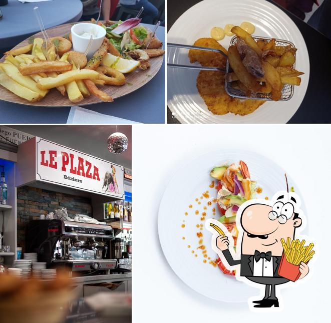 Dégustez des pommes frites à LE PLAZA Restaurant-Tapas